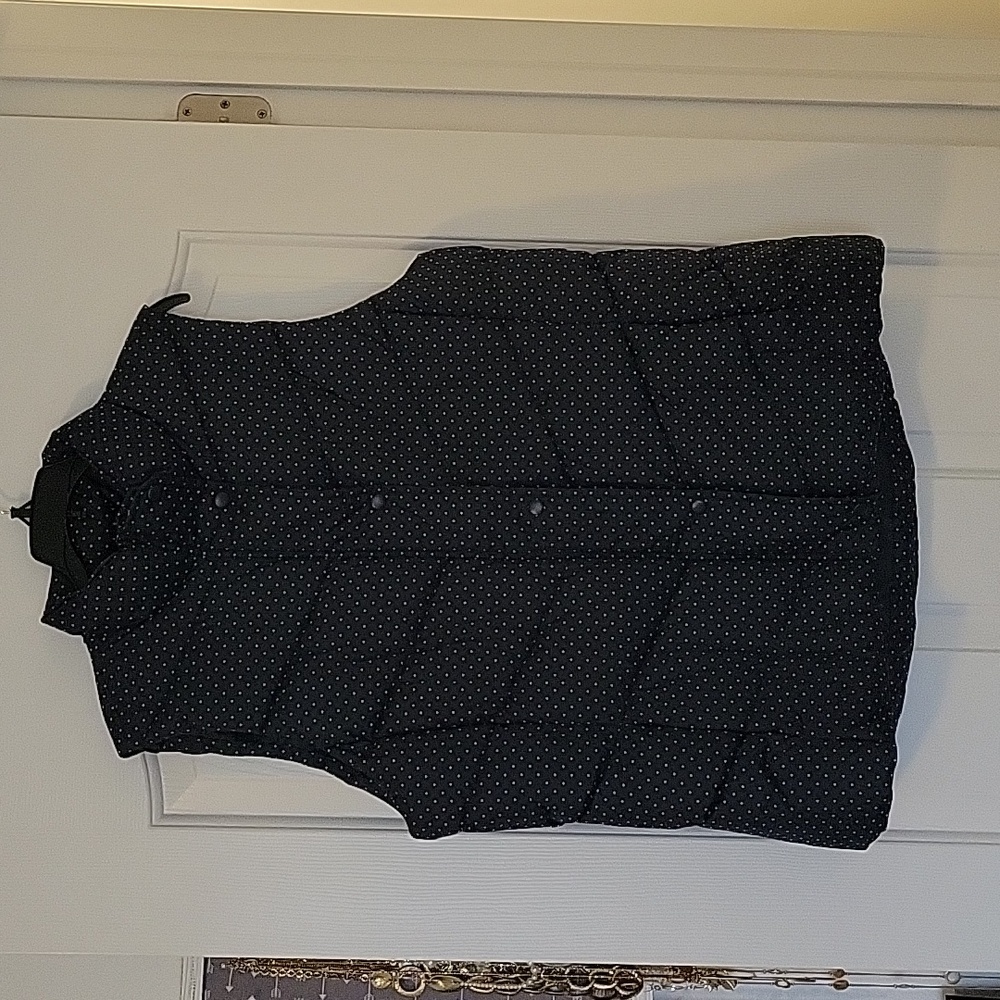 Navy Blue Puff Vest